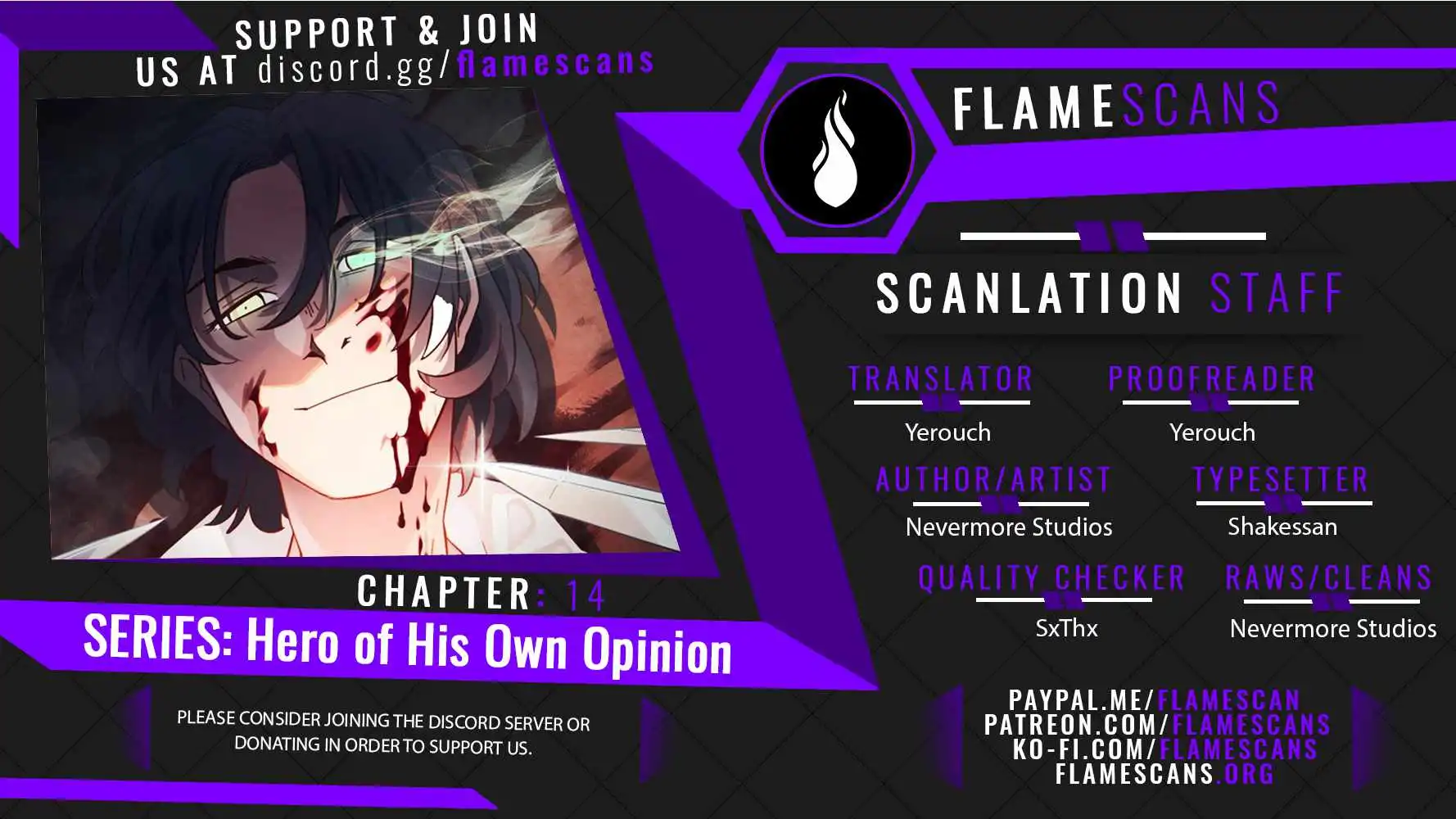 Hero of His Own Opinion Chapter 14 1